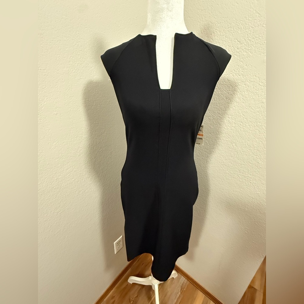 Bar III Elegant Black Sleeveless Dress